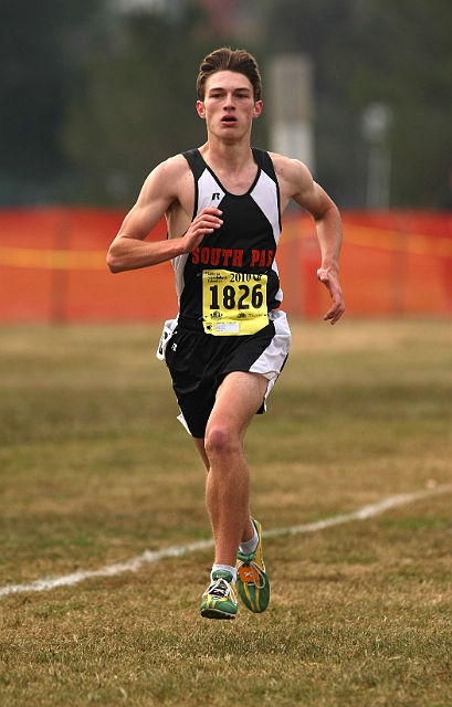 2010CIF XC BD3-0138.JPG - 2010 California CIF Cross Country Championships, Woodward Park, Fresno, California